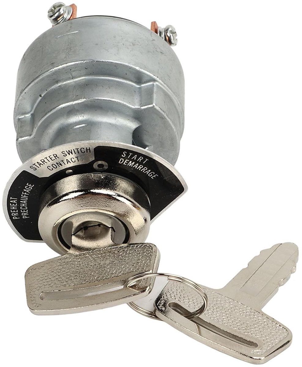 Vervangingscontactschakelaar met 2 sleutels voor motoren D722 D902 D1005 D1105 D1305 V1305 V1505 - Startschakelaar voor ontsteking en motoronderdelen