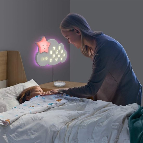 Slaaptrainer Kinderen - Routine Hulp - Slaapritueel Begeleiden - Interactieve Symbolen - 0-8 Jaar - Wit — afbeelding 3