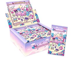 Kayou Hello Kitty, My Melody en Kuromi Sanrio Verzamelkaarten boosterbox met 30 pakjes 5 kaarten per pakje (Chinees)