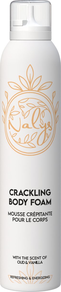 Nalys | Crackling body foam - oud & vanilla - 200ml