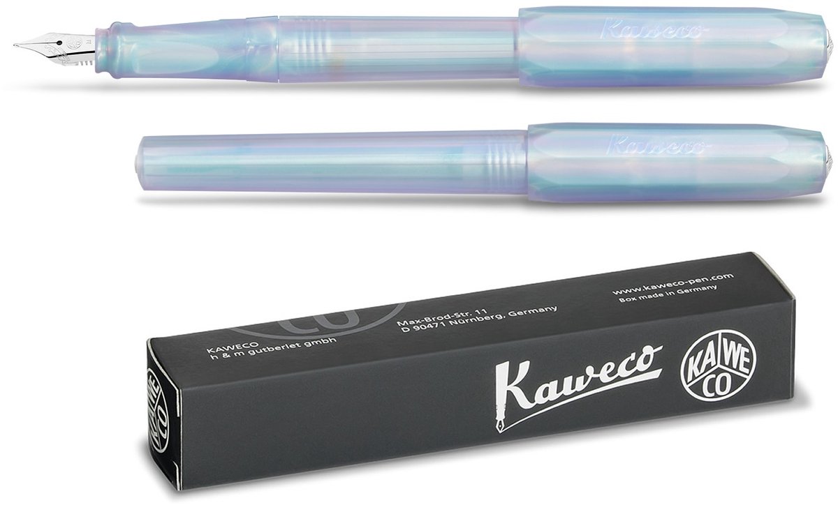 Kaweco PERKEO vulpen Iridescent Pearl F
