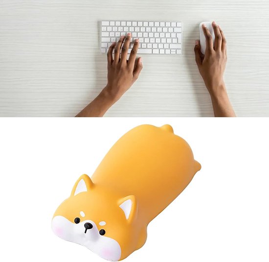 Ergonomische Polssteun voor Toetsenbord, Ondersteuning voor Comfortabel Typen en Stressverlichting — afbeelding 2