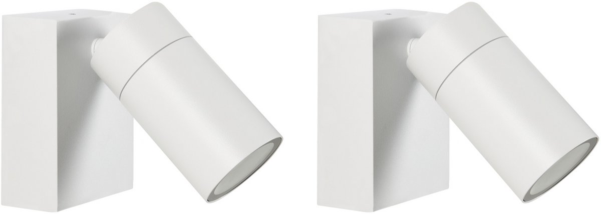 MANOR - Wandlamp voor buiten - Wit - Aluminium