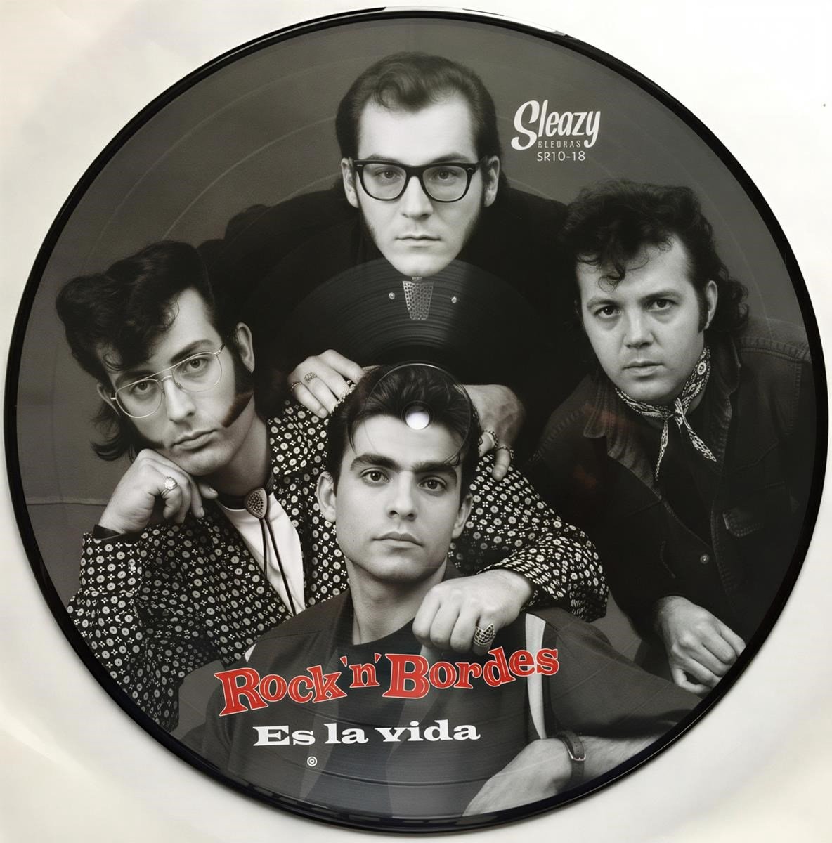 Rock 'N' Bordes - Es La Vida (10" LP) (Picture Disc) (Limited Edition)