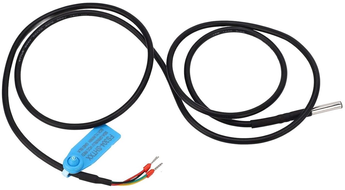 Digitale Bodstemperatuur- en Vochtigheidssensor - Waterdichte Meter voor Nauwkeurige Bodentest, I2C Interface, Tuin- en Plantenmonitoring