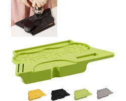 Professionele Tampermat voor Koffie - Antislip, Duurzaam en Ideaal voor Barista's - 20 x 10 cm