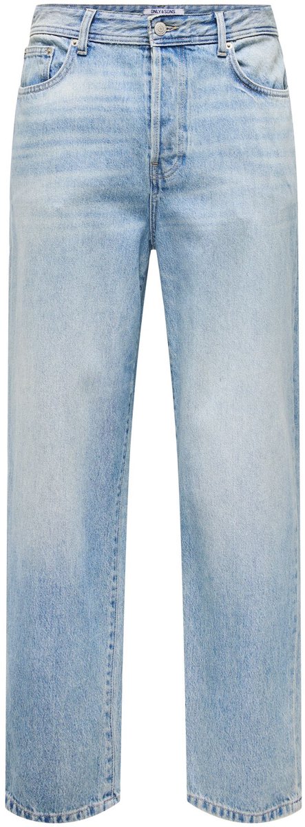 ONLY & SONS- ONSFADE LOOSE LB 2330 TAI DNM NOOS - Heren - Jeans