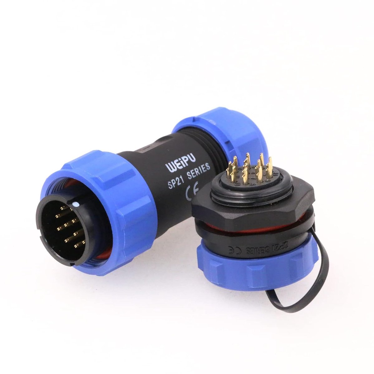 Waterdichte 12 Pin Connector - Heavy Duty - Hoog Voltage - Voor betrouwbare verbindingen - ShopVlot
