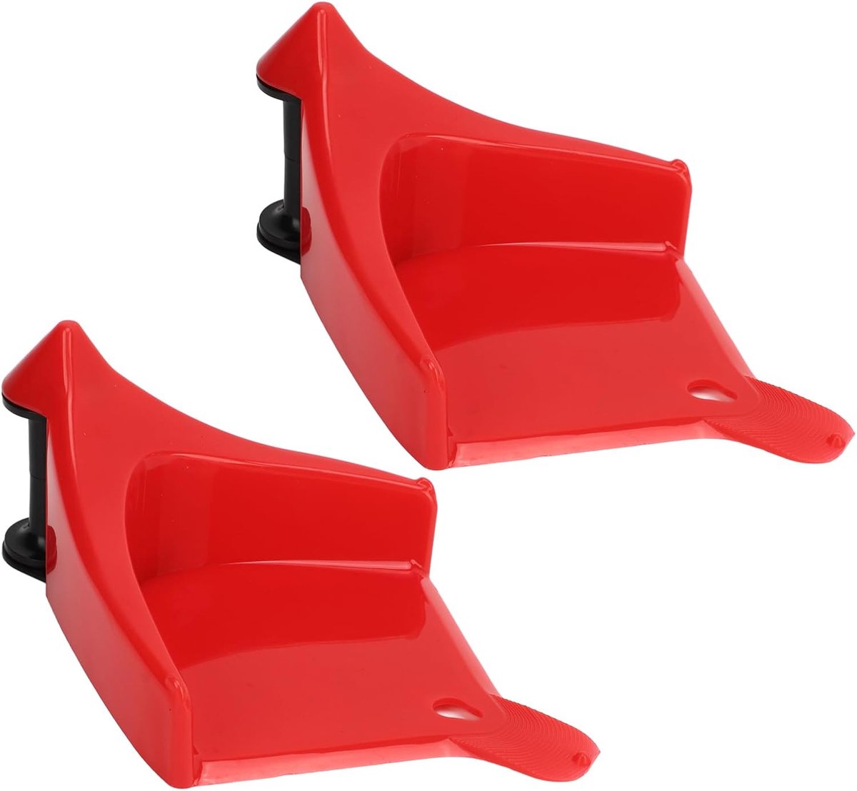 Wheel Chock, 2 Pieces ABS Tire Stop Heavy Duty Car Wheel Chock Portable Wheel Wedge for Your Motorhome, Trailer - ShopVlot