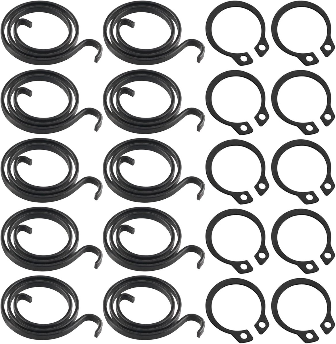 Pack of 10 Door Handle Springs Reliable Door Handle Replacement Springs, Replacement Inner Coils, Repair Spring, Door - ShopVlot