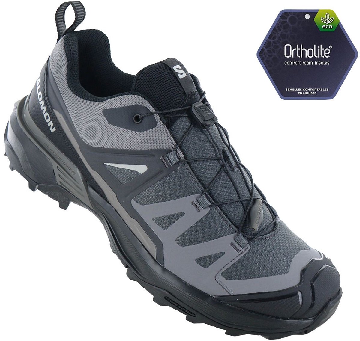 Salomon X ULTRA 360 Heren Wandelschoenen Trekking Schoenen 474483 Grijs