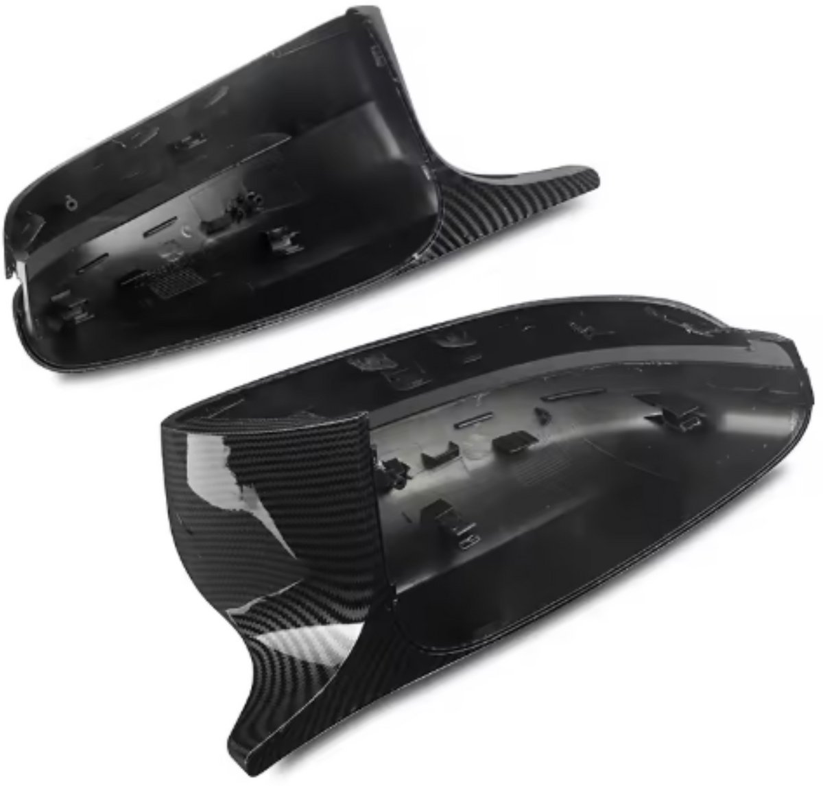 Wandspiegel Carbon look - Passend voor BMW 3 Serie G20/G28 & 5 Serie G30/G38 (2017+), Carbon Look en M Stijl - Voor Badkamer, Hal en Woonkamer