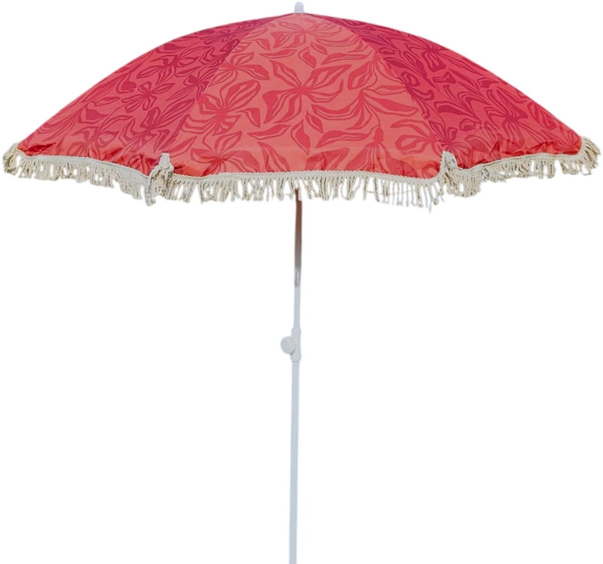 Dailygoods- Parasol Boho UV30+ - Knikbaar - 150 cm - Balkon/terras - Kleurrijk - Stijlvolle zonwering - Zonnescherm