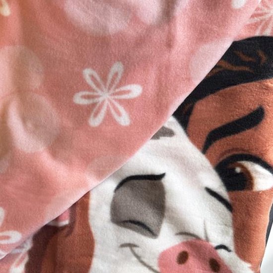 Disney Vaiana Fleeceplaid Pua - 110 x 140 cm - Polyester