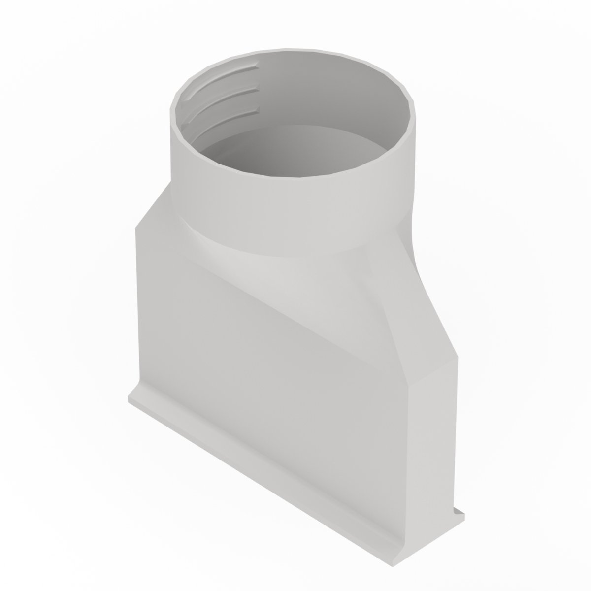 Airco-adapter Ø150 mm – Geschikt voor Velux dakraam – Koppelstuk voor mobiele airco met flexibele slang van Ø150 mm buitendiameter – Warmteafvoer via raam