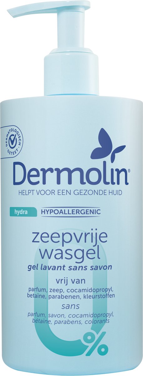 Dermolin Hydra Hypoallergenic Zeepvrije Wasgel 750ML