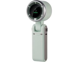 Draagbare ventilator, mini oplaadbare ventilator, kleine stille turboventilator met instelbare snelheid, koelventilator voor kamperen, sporten en reizen (C)