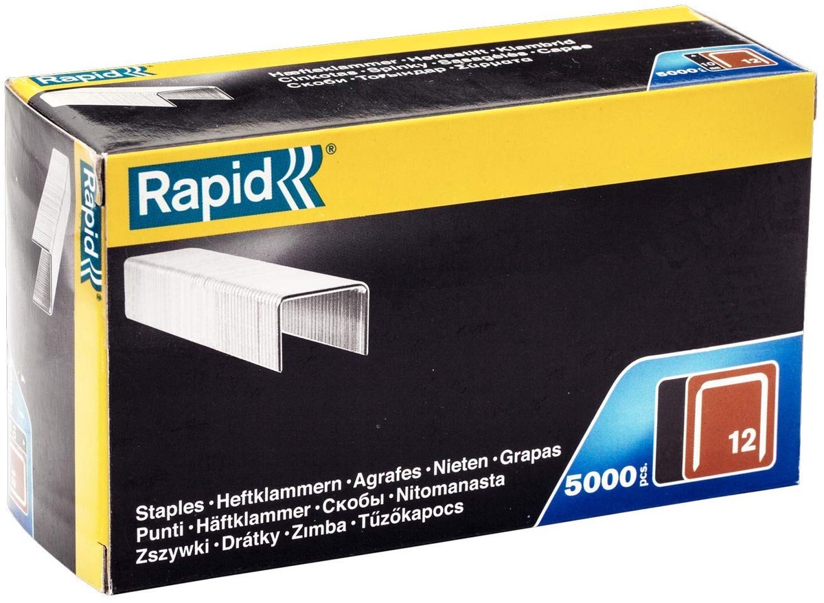 Omgoods - 12/10mm Staples - 5000 Stuks voor Stoffering en Meubelprojecten