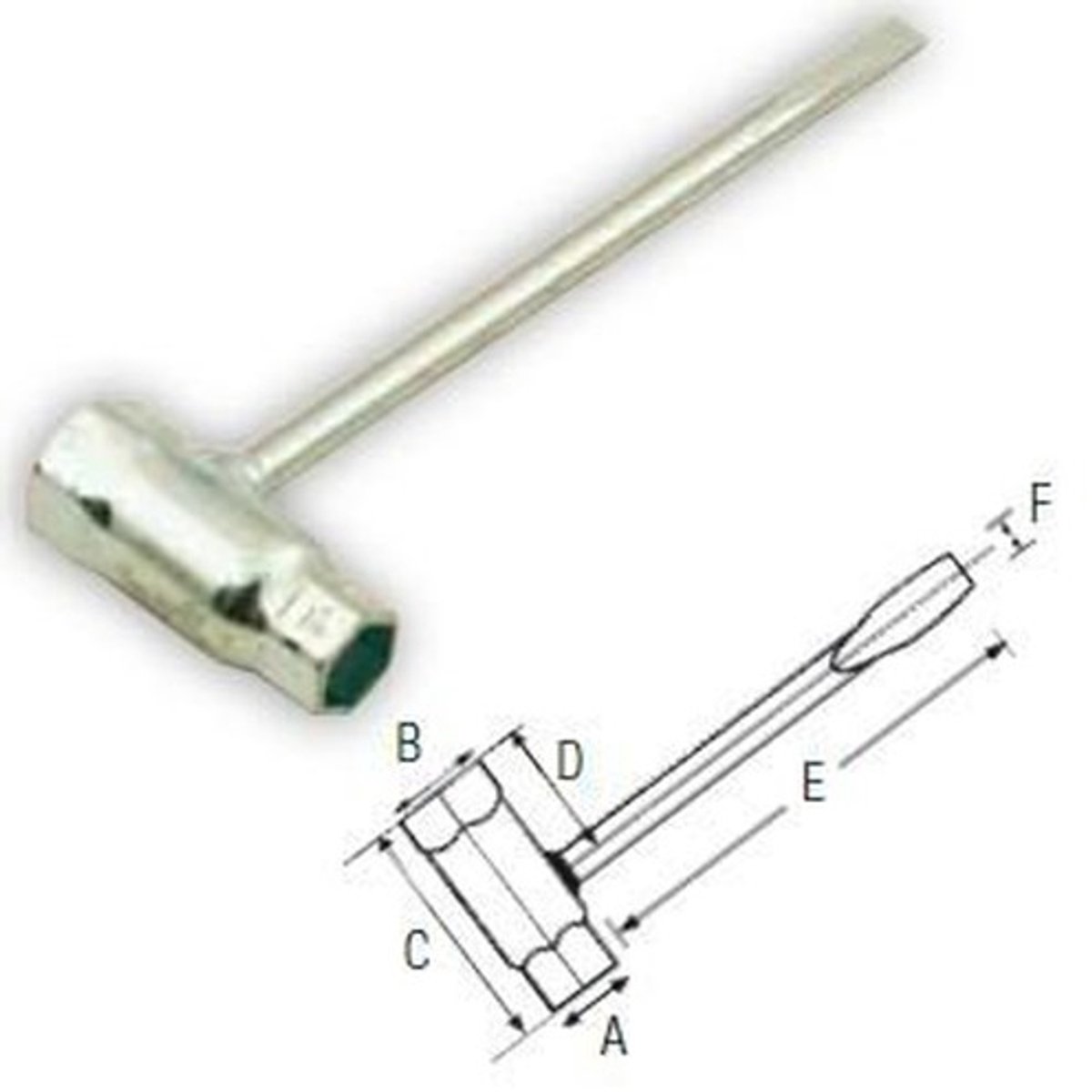 Omgoods - Northwood Combinatiesleutel voor Bougies - Geschikt voor Alle Zagen 13/19/85/52 mm