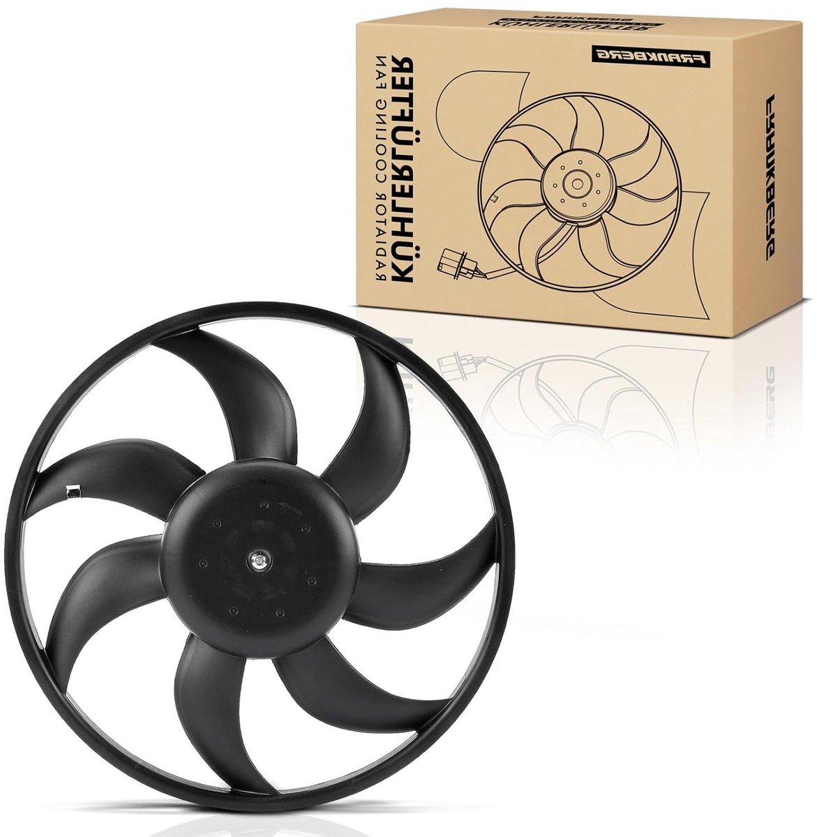 Koelventilator - Ventilatorwiel Radiateurventilator - Motor Koeling - 2-polig - 390 mm Diameter - null
