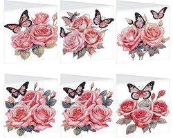 Diamant Schilderen Kaarten - Cadeauset DIY - Persoonlijke Creatie - Handgemaakt Uniek Cade