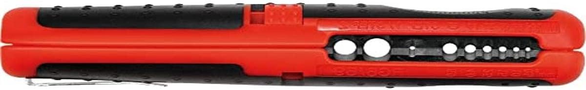 Striptang - Draadstripper - Klus Klussen - SK-5 Staal - 125 mm - Rood Zwart