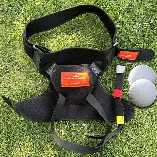 Golf Swing Trainer - Golf Swing Hulp - Swing Verbeteren - Verstelbare Lengtes - Regular - Zwart — afbeelding 3