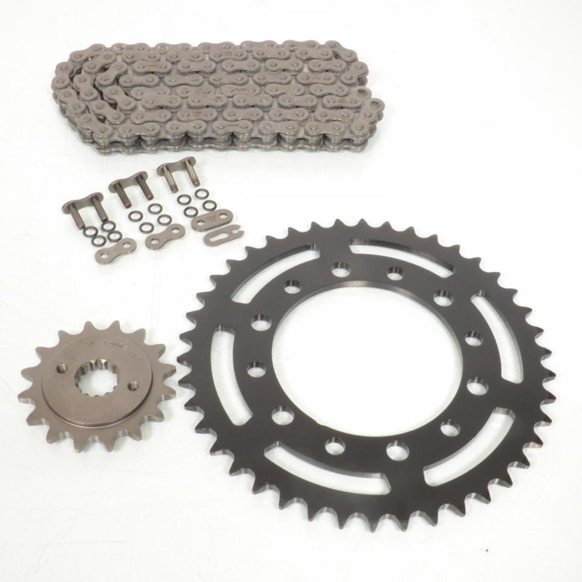 Kettingset Axring voor motor Kawasaki 500 Er-5 1996 tot 2007 16x42 spoed 520 Nieuw