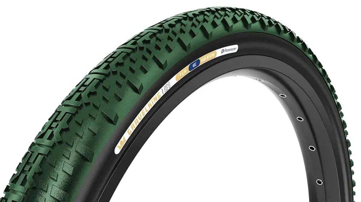 Panaracer Gravelking X1 Limited Edition Tubeless 700c X 50 Gravelband Groen 700C x 50