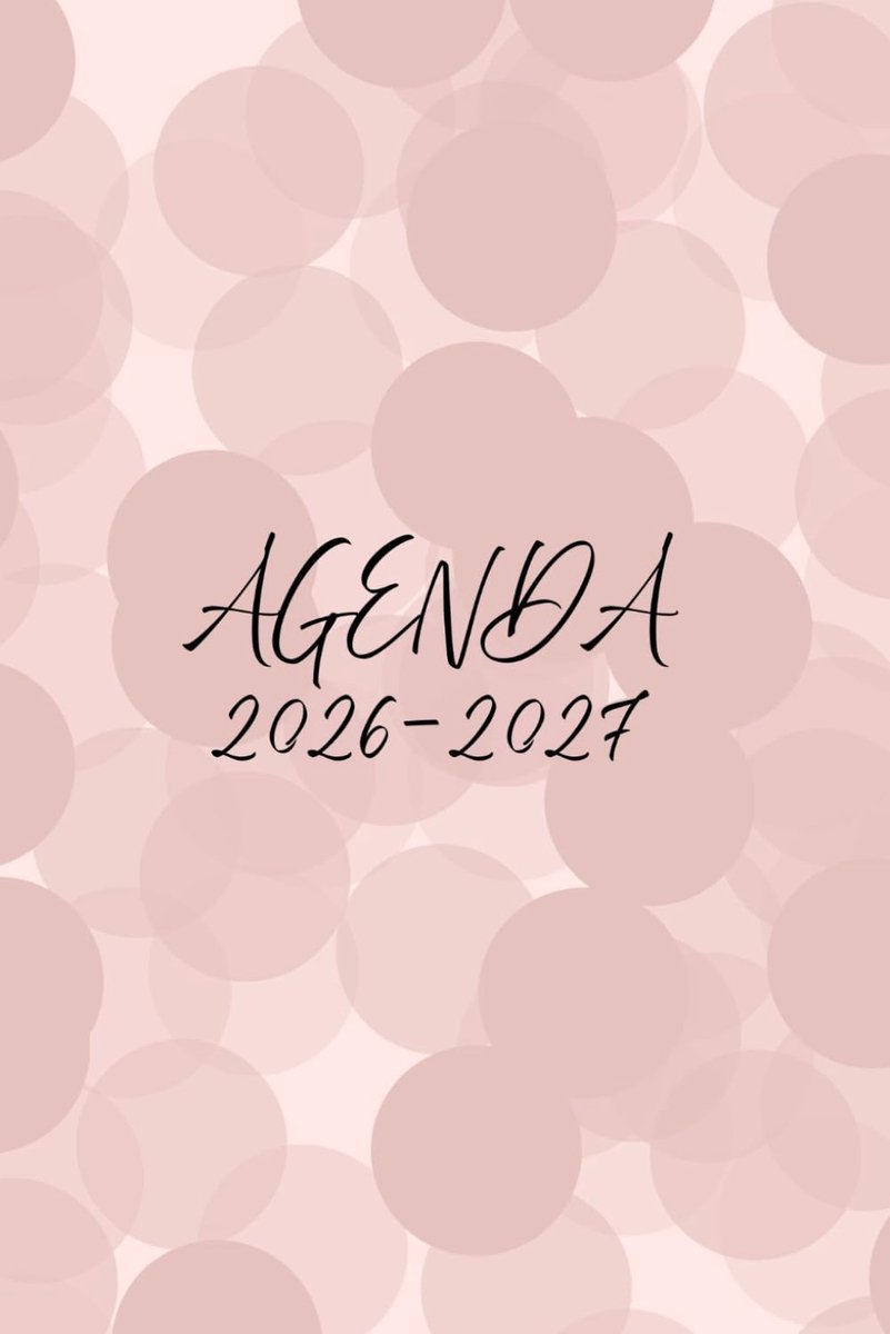 Academische agenda 2026–2027 - minimalistische weekplanner - Engels - perfect voor studenten - ShopVlot