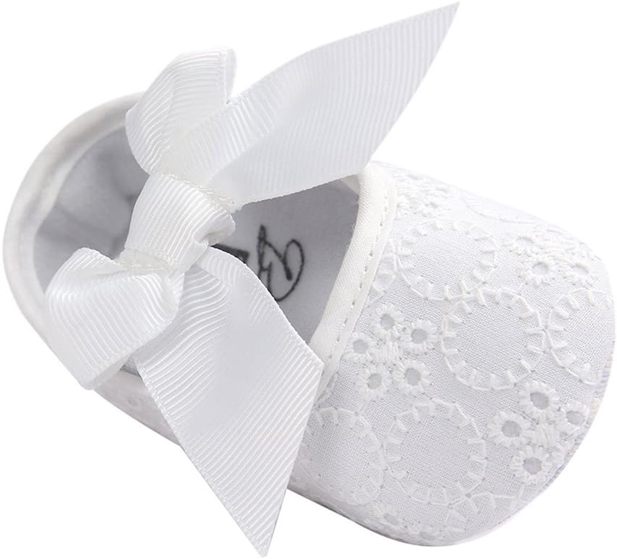 Baby Meisjes Schoenen Baby Prinses Strik Antislip Zachte Zool Doop Schoenen