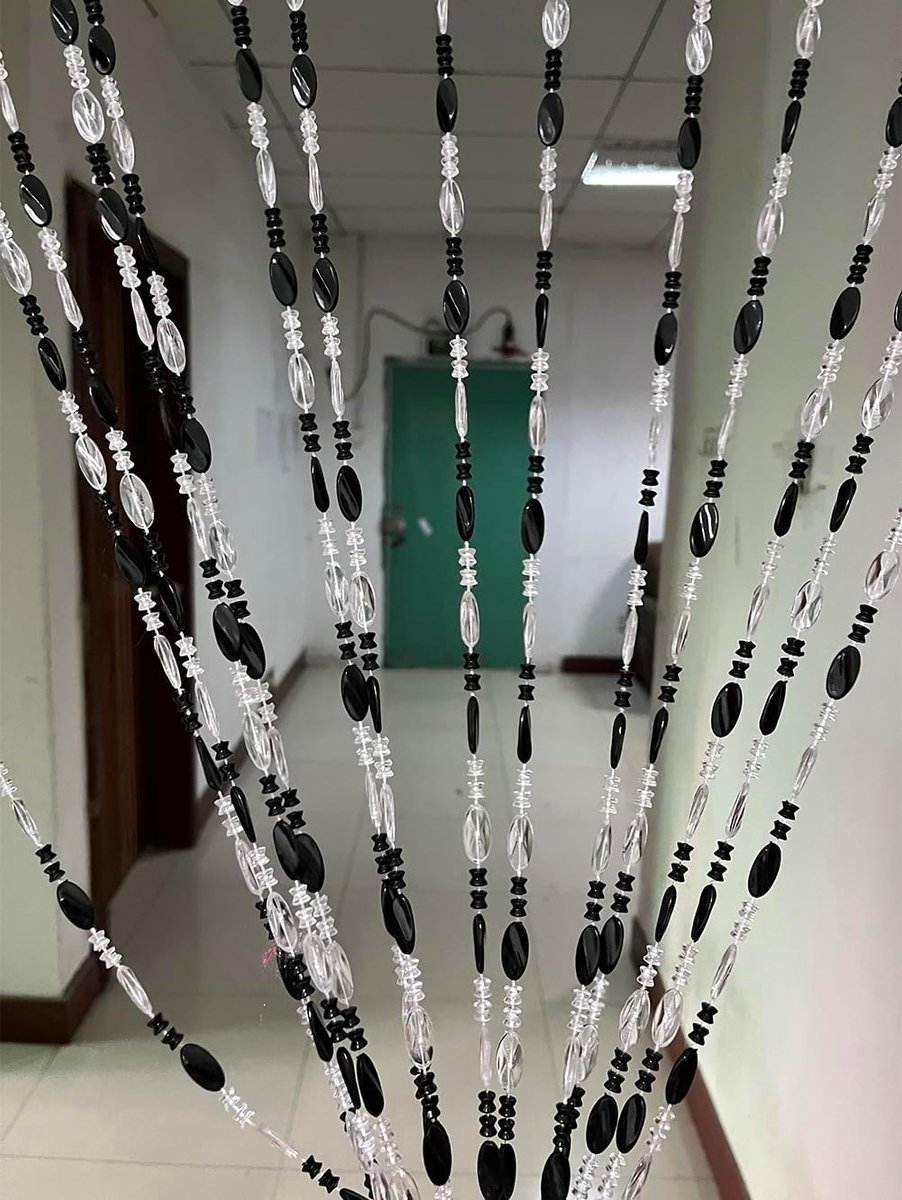 Acrylic Beaded Door Curtain Home Décor Tassel Room Divider Curtain