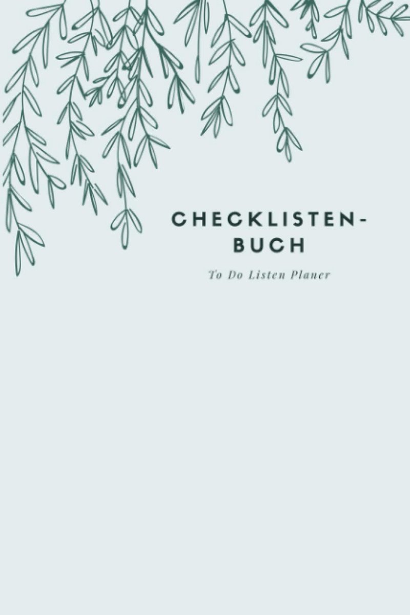 To Do Listen Planer - ca. A5 mit 100 + Seiten mit Titel & Datum - Perfekt zum Erledigen von Aufgaben zum Abhaken, Bucket Listen,