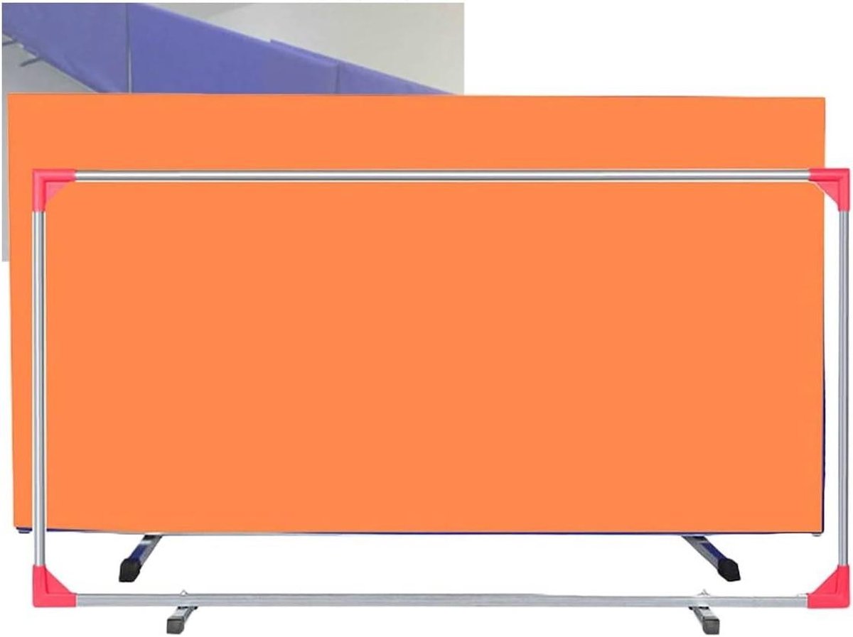 Tafeltennishek - Trainingshek Afscheiding - Balbeheersing Verbeteren - Opvouwbaar Ontwerp - 140 x 75 cm - Zwart