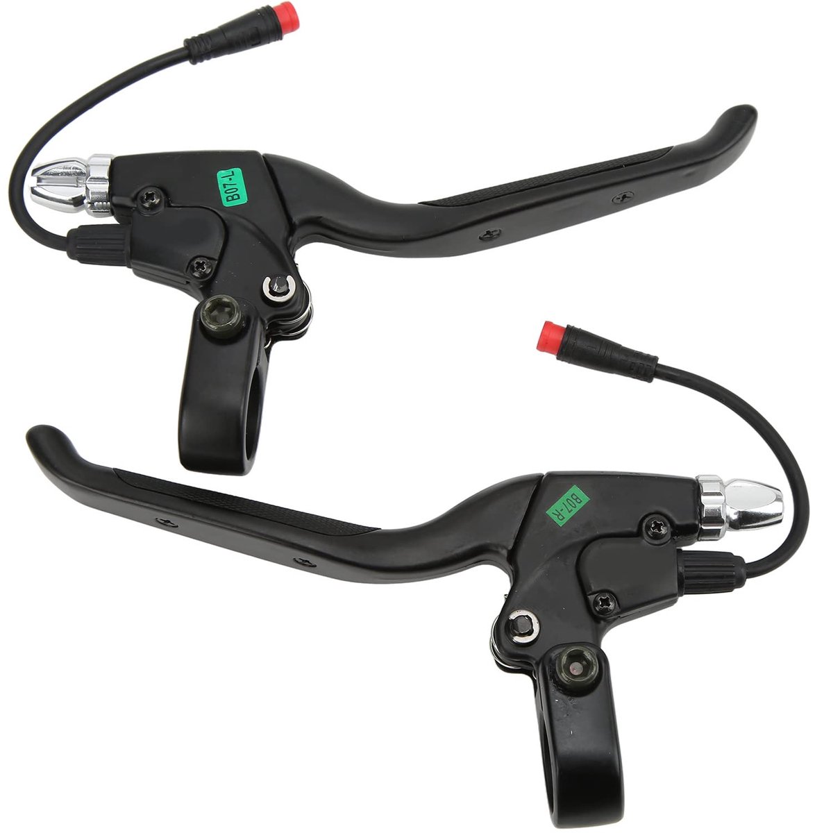 SnelShoppen - Remhendels voor Elektrische Scooters Links Rechts met 2-pins Connectoren Compatibel met M4/M4 PRO-scooter, Hoogwaardige Remhendels van D