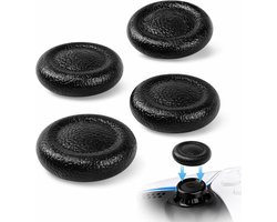set van 4 voor PS5/PS4/PS5 Edge & 8BitDo controllers, antislip TPE-analoge stick, reservedoppen met structuur voor betere grip, 4 stuks