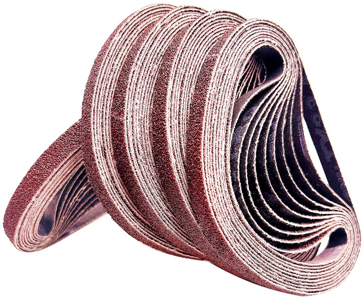 Banden 10 x 330 mm, (korrel 40, 60, 80, 120, 150, 240), 10 x 330 mm