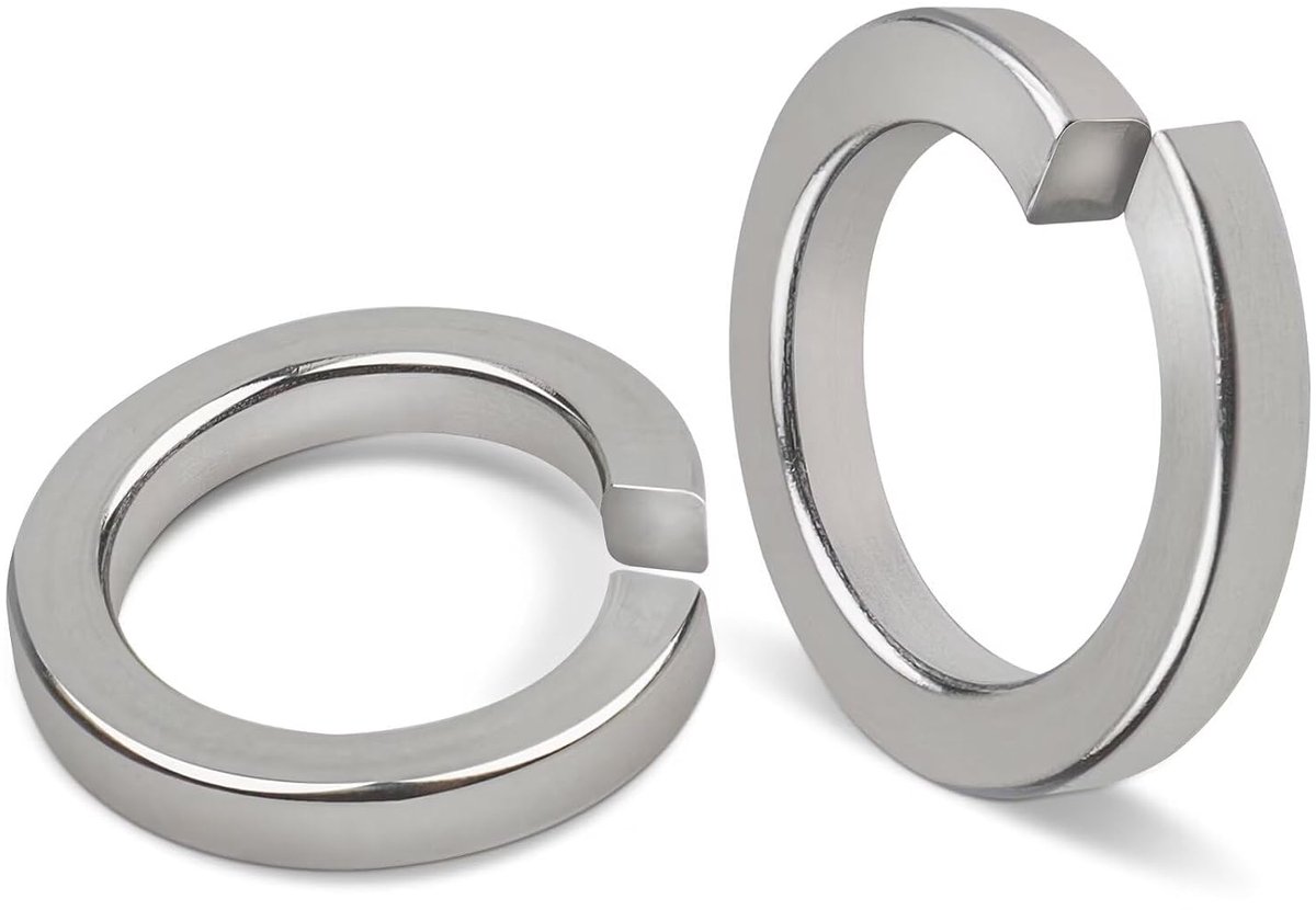 20 stuks veerring M10, Leryati Din 127, spiraalvormige veerringen