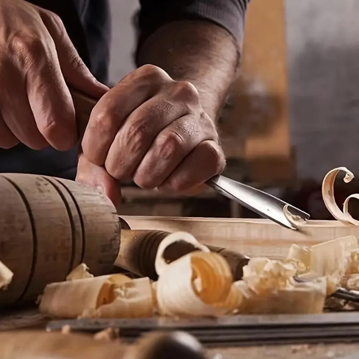 Houtbewerkingsset van 8 Stukken met Houten Koffer voor Beginners en Professionals in Houtbewerking — cadeau in Hobby - foto 2