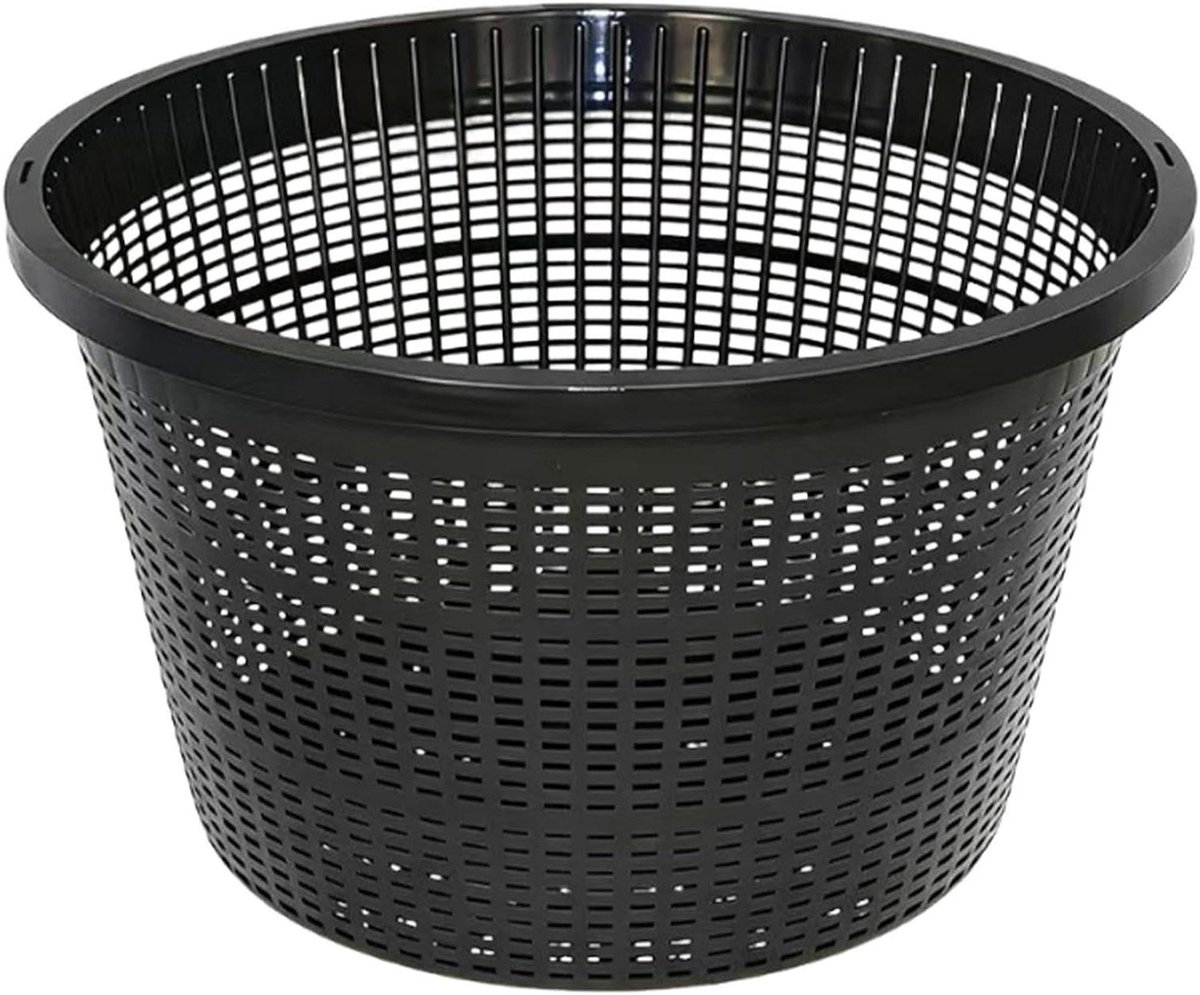 Netbekers - Kweekbekers Vijvermand - Planten Kweken - Universele Aquaponic Fit - 20x16x13cm - Zwart
