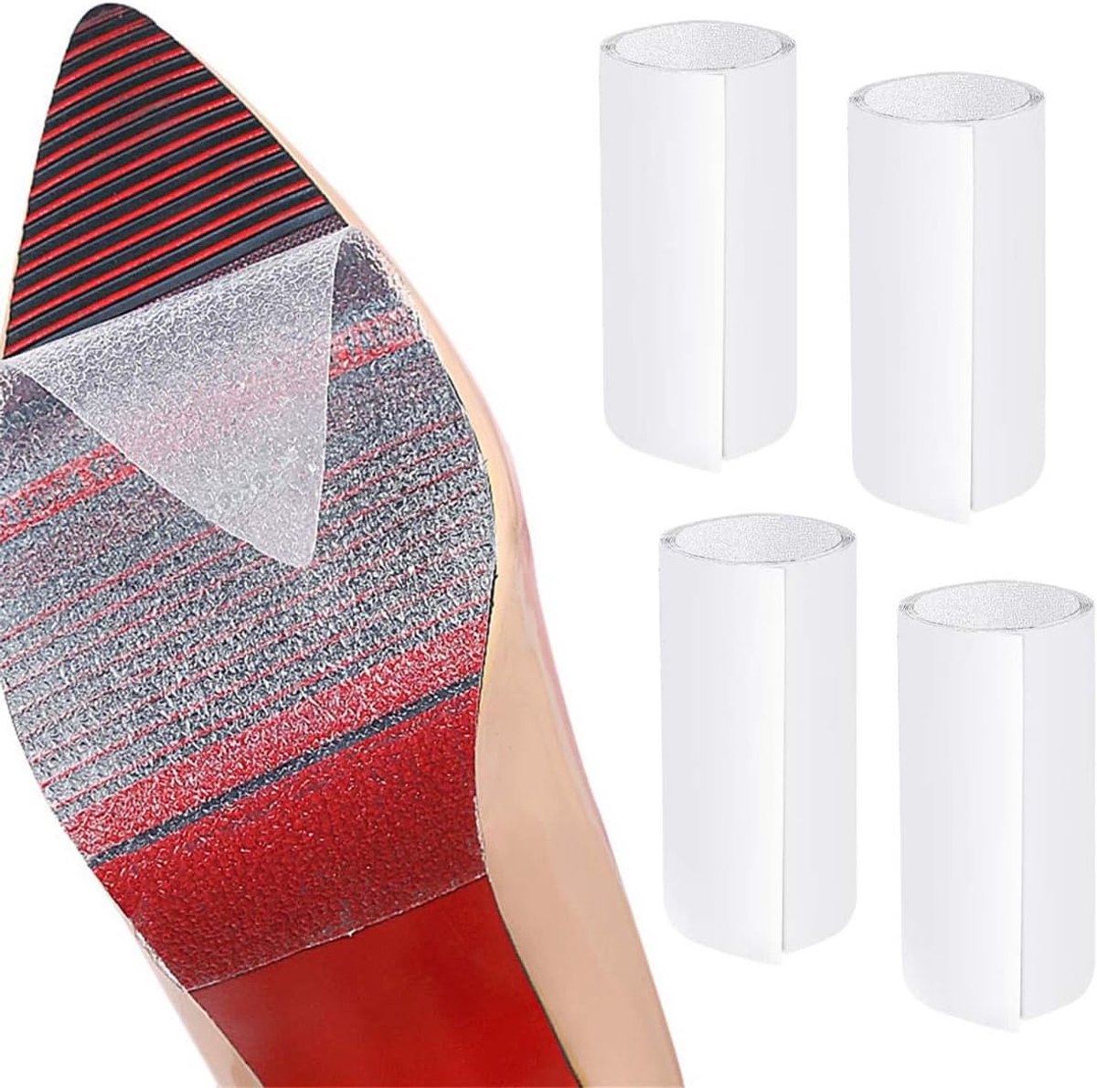 Transparante zelfklevende schoenen pads - schoenzoolbeschermer 25 x