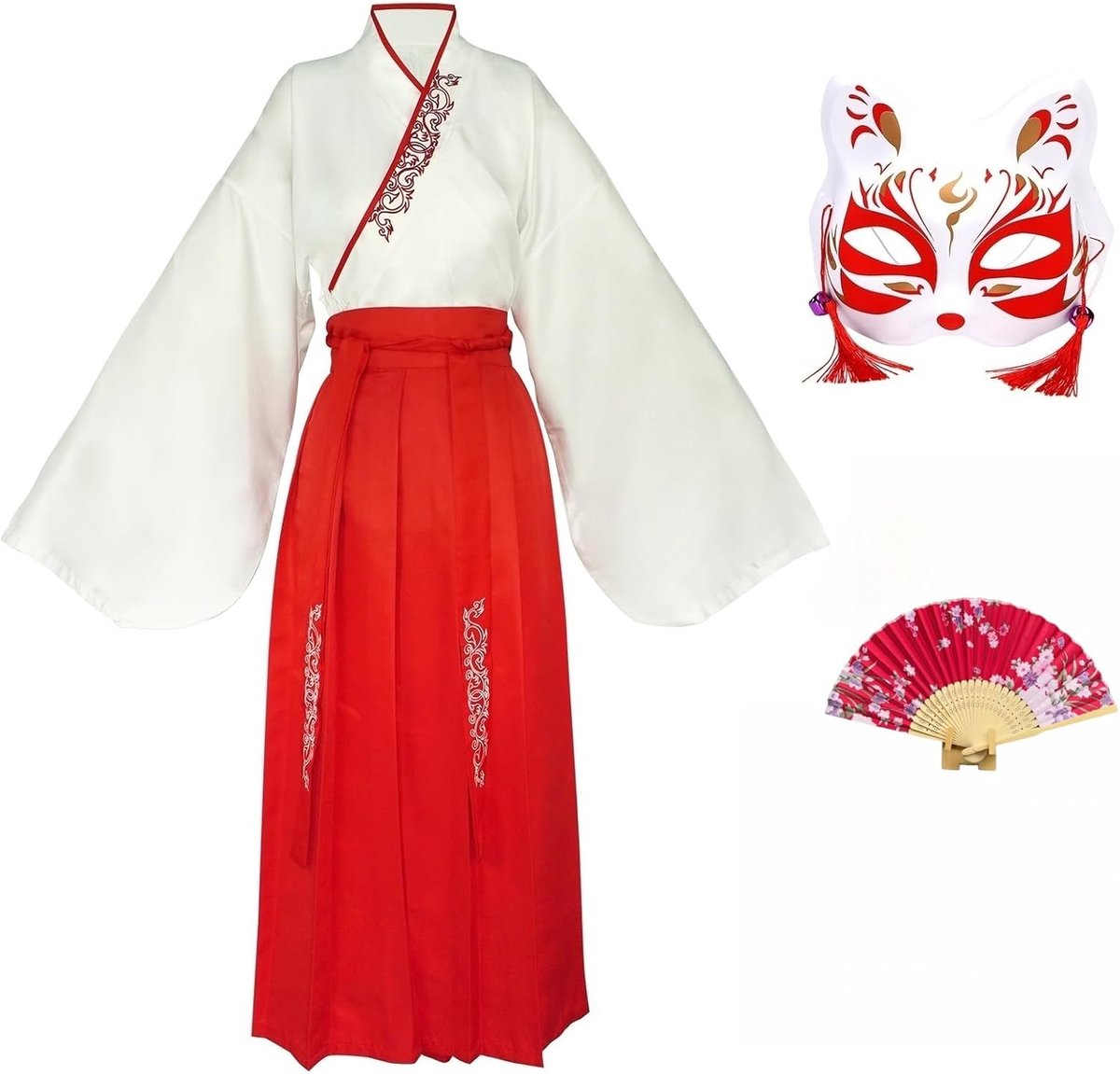 Chinese Hanfu Jurk, Traditionele Chinese Kostuum Set, Losse Mouwen