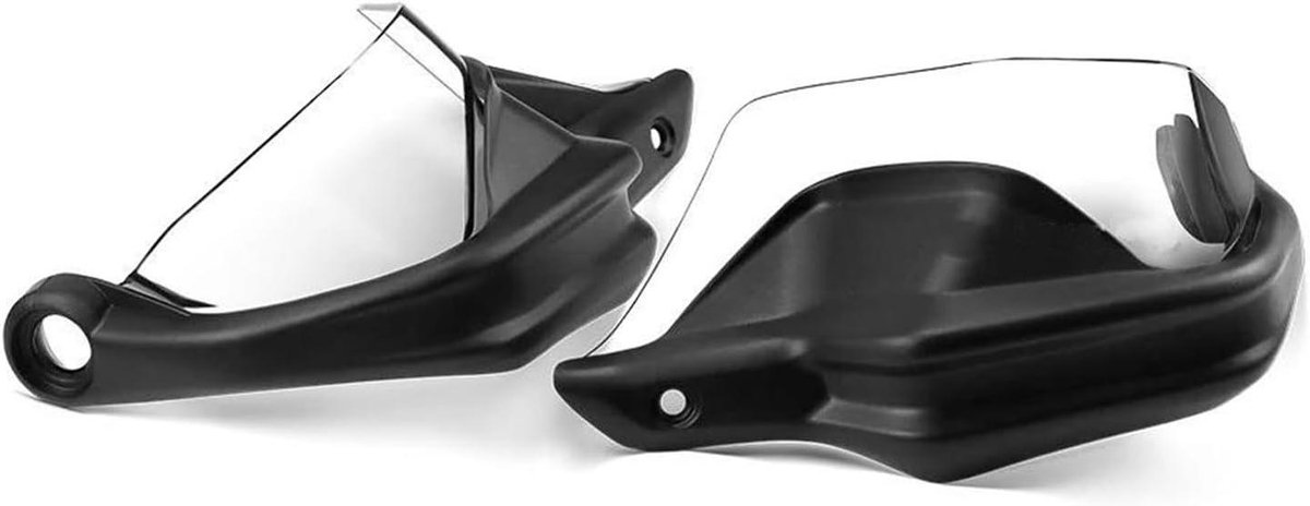 Motorhandkappen - Stuur windkappen - Motorrijden Bescherming - Aerodynamisch Ontwerp - 29.2 cm Lengte - Transparant