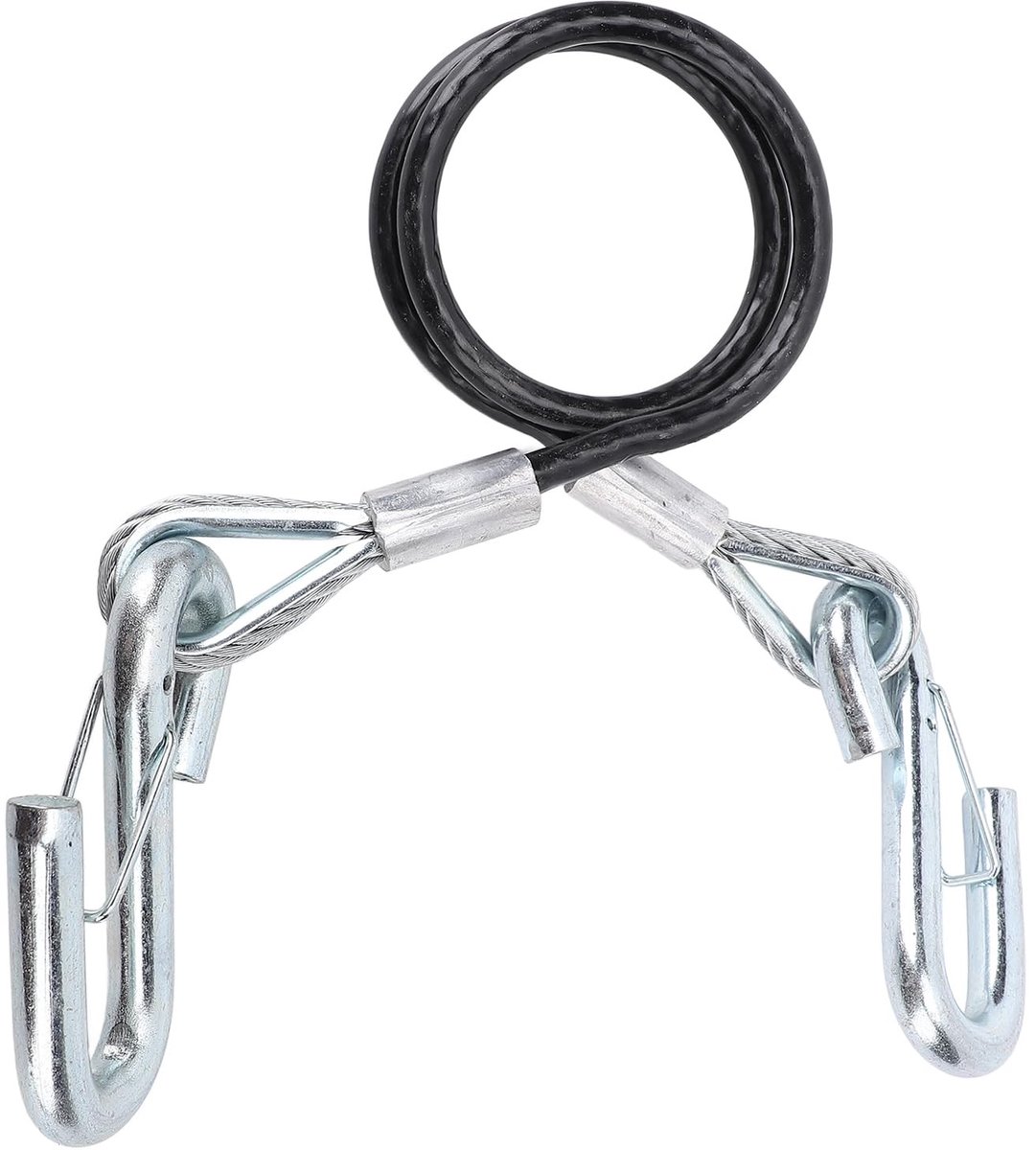 Omgoods - Trailer Veiligheid Kabel 1500 kg - Veiligheidskoord met 2 S-Haaken