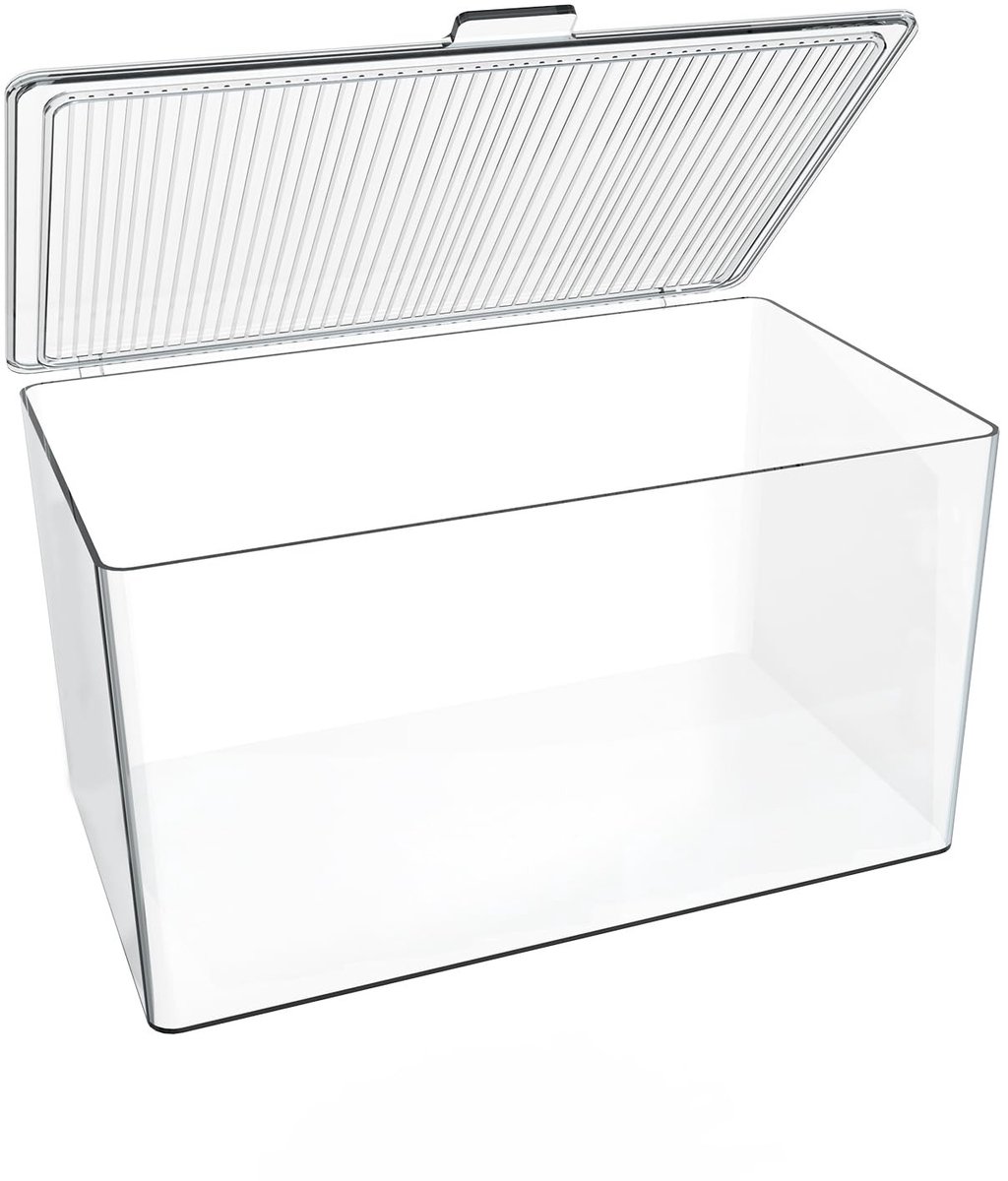 Omgoods - CD Opbergdoos met Deksel - Transparante Plastic Box voor 24 CD's
