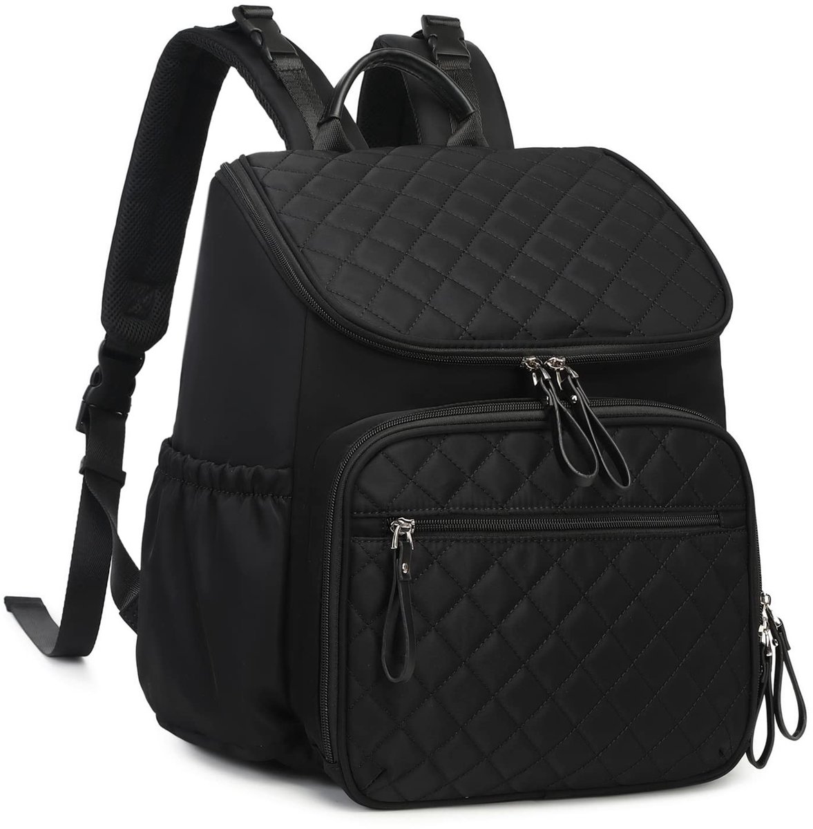 Omgoods - Grote Capaciteit Luier Backpack met Kinderwagen Bevestiging - Waterdichte Reis Baby Bag