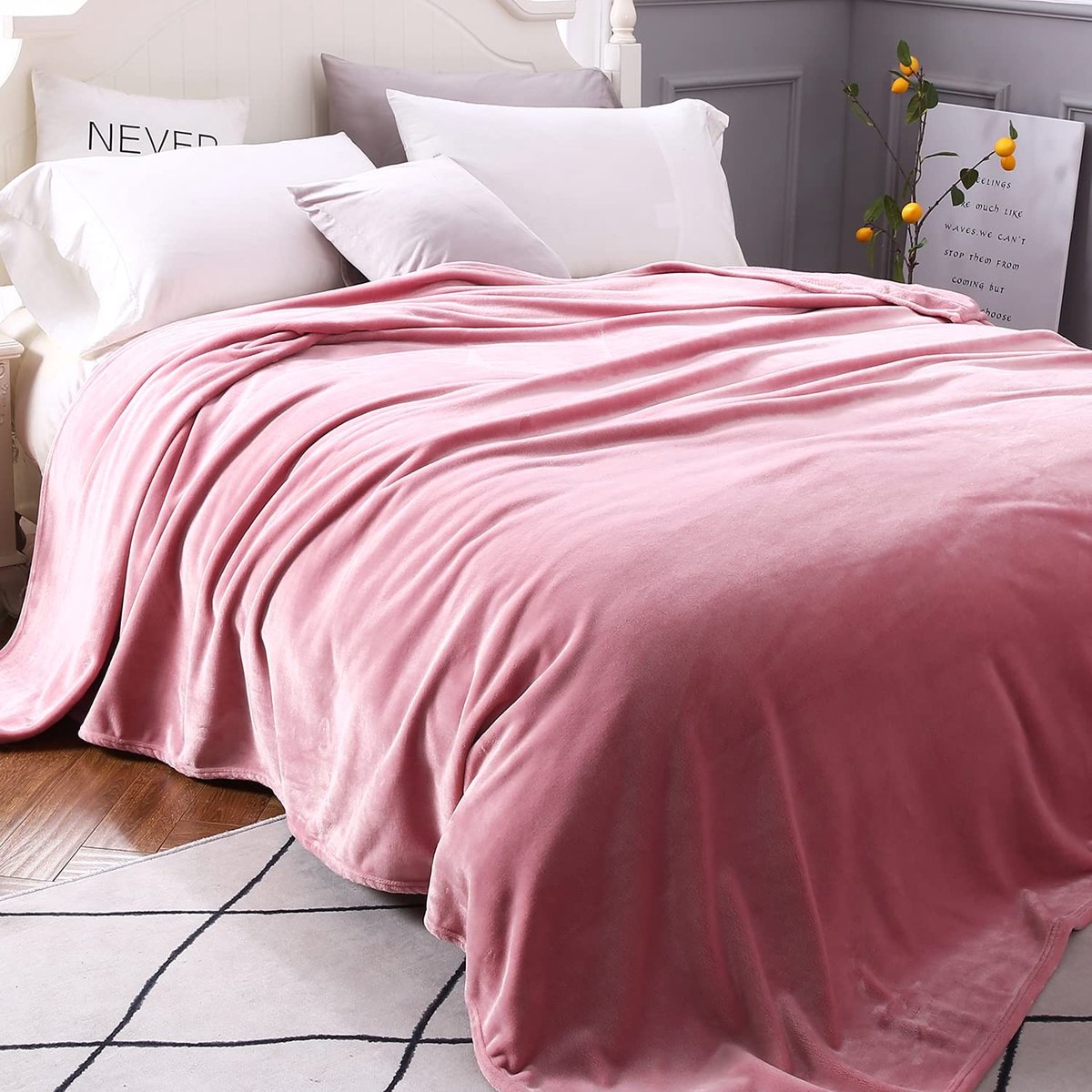 Omgoods - Cuddly Blanket - Zachte Fleece Deken voor Bank