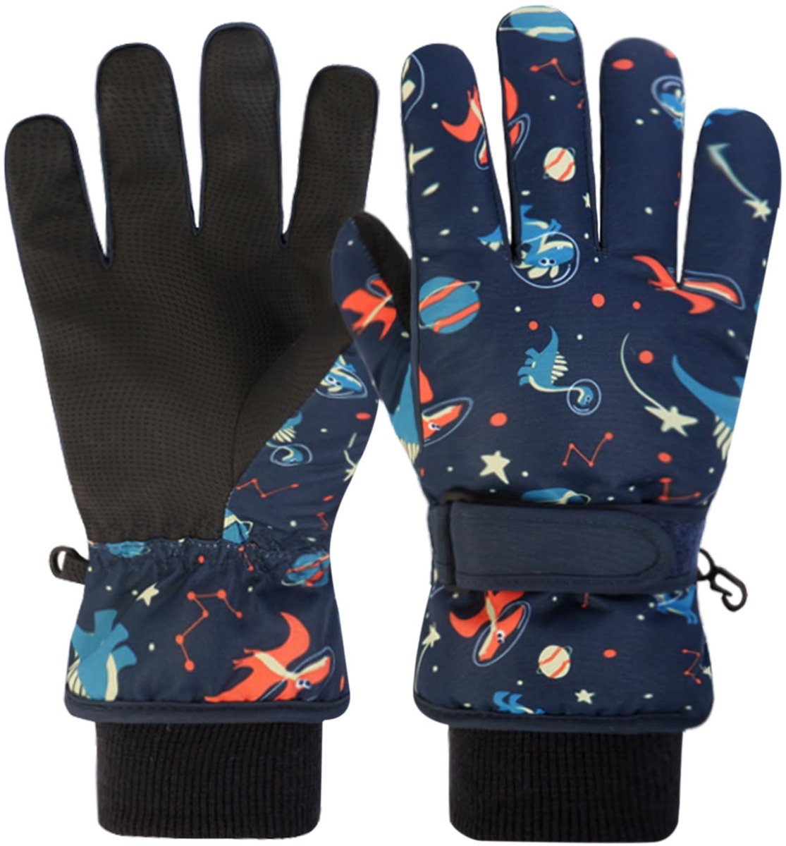 Omgoods - Kinderski Handschoenen - Winddicht en Warm voor Sneeuwactiviteiten