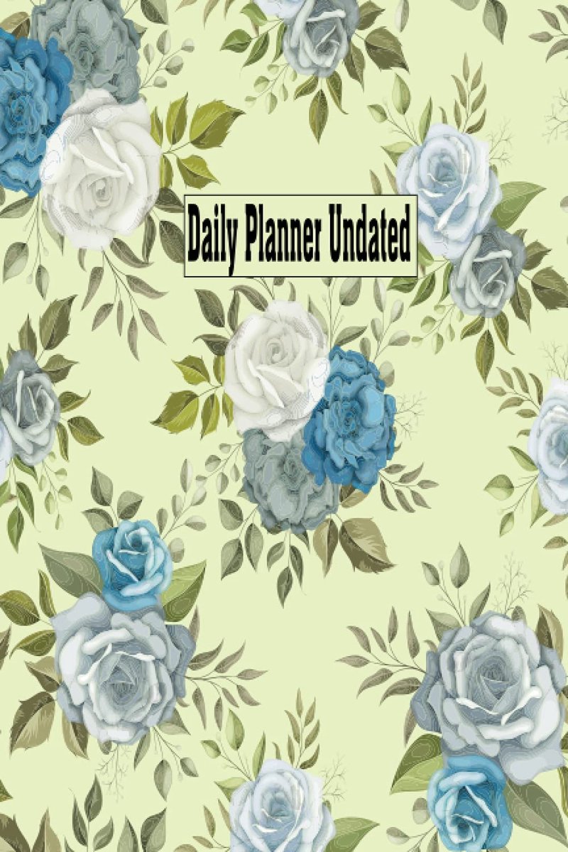 Planner Undated: undated daily planner is designed to help you plan out your day in a calming way. Each page provides space to list out priority tasks, To DO LIST , and a notes section.