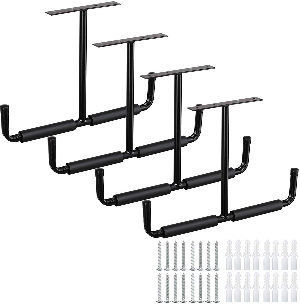 Omgoods - Heavy Duty Garage Hooks - Set van 4 Zware Ceilingshaken voor Gereedschap